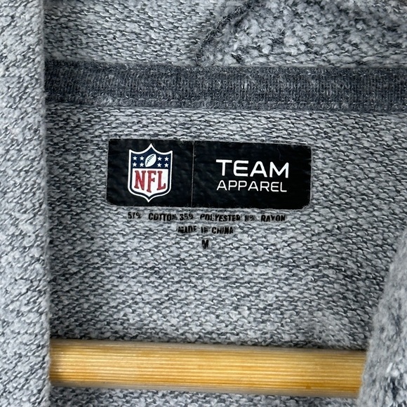 NFL Team Apparel Minnesota Vikings Graphic Pullover Hoodie Size Medium Men - Picture 8 of 11